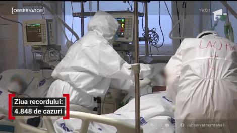 România se apropie de un nou prag de alertă: 5.000 de cazuri noi pe zi! Multe spitale au porţile închise pentru bolnavi