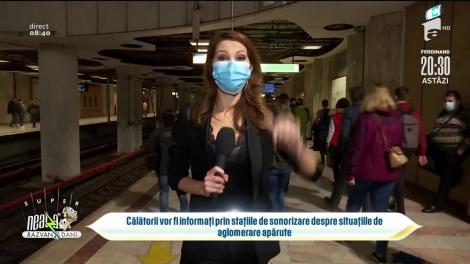 Cum se circulă la metrou în scenariul roșu