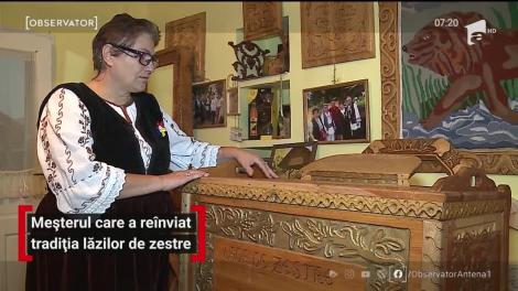 Meșterul care a reînviat tradiția lăzilor de zestre