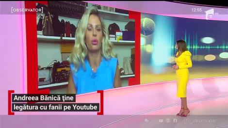 Andreea Bănică, de la muzică, la vlog. Cum se împarte artista între carieră și familie