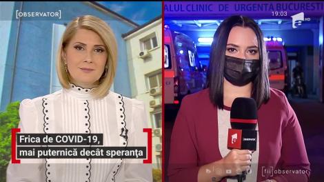 Frica de COVID-19 l-au facut pe un pacient să se arunce pe geam