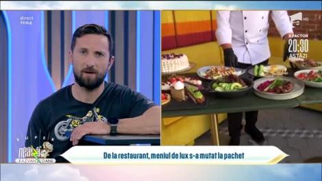 De la restaurant, meniul de lux s-a mutat la pachet