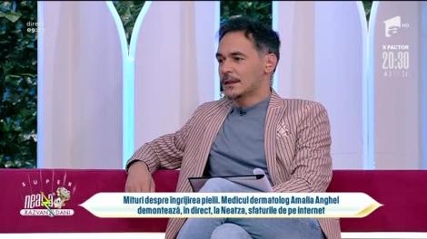 Mituri despre îngrijirea pielii. Medicul dermatolog Amalia Anghel demontează, în direct, la Neatza, sfaturile de pe internet