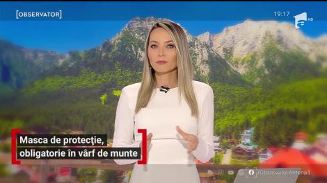 Atenţie, dacă plănuiţi un sejur la munte! Masca de protecţie e obligatorie în cele mai populare zone de pe Valea Prahovei