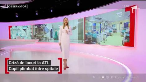 O fetiţă infectată cu COVID a fost plimbată timp de şase zile prin două spitale!