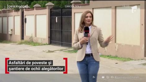 Asfaltări de poveste și șantiere de ochii alegătorilor