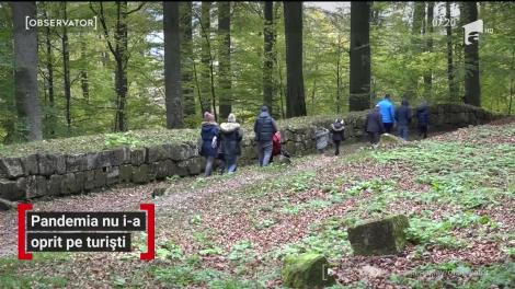 Cetatea Sarmizegetusa nu duce lipsă de vizitatori în perioada pandemiei