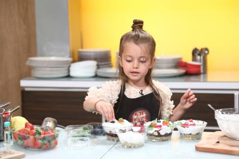 Anastasia Constantinescu are 6 ani și gătește la Chefi la Cuțite