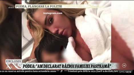 Raluca Podea a făcut plângere la poliție împotriva familiei Pastramă