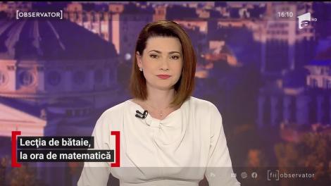 Lecția de bătăie, la ora de matematică