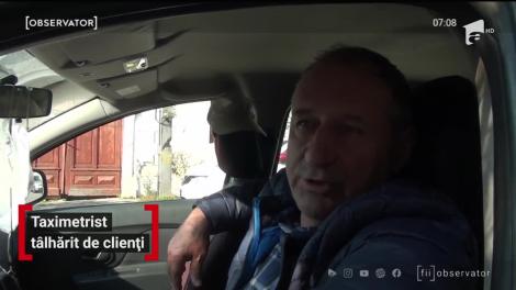 Taximetrist tâlhărit de clienți, în Alba