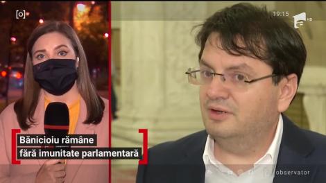 Bănicioiu rămâne fără imunitate parlamentară