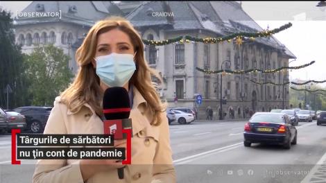 Marile oraşe au furat startul pregătirilor de Crăciun. Craiova, Suceava şi Târgu Jiu au intrat în atmosfera sărbătorilor de iarnă cu două luni înainte