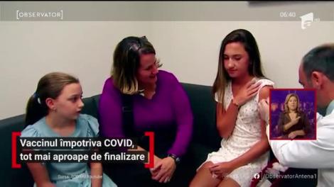 Vaccinul împotriva COVID, tot mai aproape de finalizare