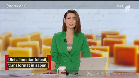 Ulei alimentar folosit, transformat în săpun