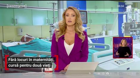 Fără locuri în maternități, medicii se luptă să găsească un pat liber pentru o gravidă cu COVID