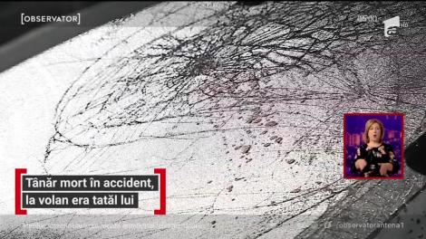 Tânăr mort într-un accident produs în Mureș, la volan era tatăl lui