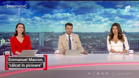 Emmanuel Macron, „călcat în picioare” într-un magazin de haine din Tripoli