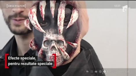 Machiajul de efecte speciale, o altă artă. Cum ne pregătim pentru petrecerea de Halloween