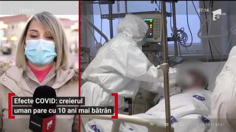 Efecte COVID: creierul uman pare cu 10 ani mai bătrân