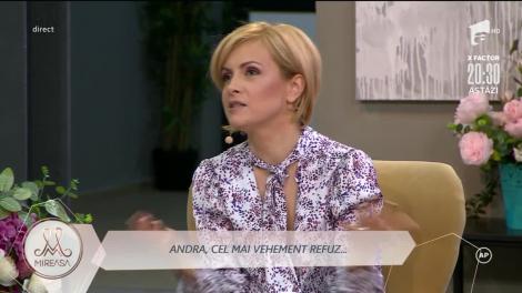 Andra, ieșire nervoasă. Reacția Simonei Gherghe: Nu te avantajează să vorbești urât. Este lipsă de respect!