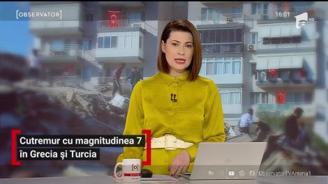 Cutremur cu magnitudinea 7 în Turcia şi Grecia. Seismul a fost urmat de un tsunami