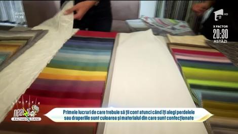 Cum alegi perdelele și draperiile potrivite în funcție de amenajarea de interior