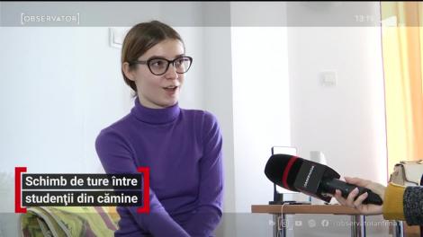 Schimb de ture între studenţii din cămine din Iaşi