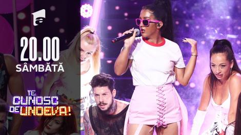 ADDA se transformă în Rihanna - "Don't stop the music", la Te cunosc de undeva!