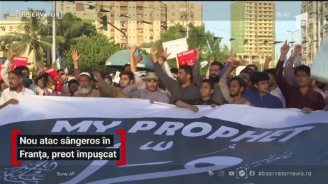 Nou atac sângeros în Franța, preot împușcat