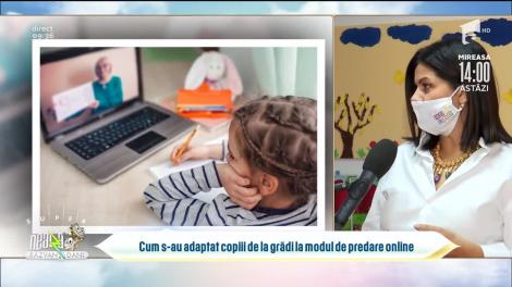 Grădinița online, provocare pentru copii, părinți și educatori