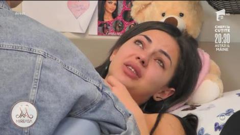 Ștefania, cu ochii în lacrimi la Mireasa!