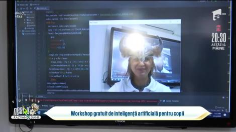 Workshop gratuit de inteligență artificială pentru copii