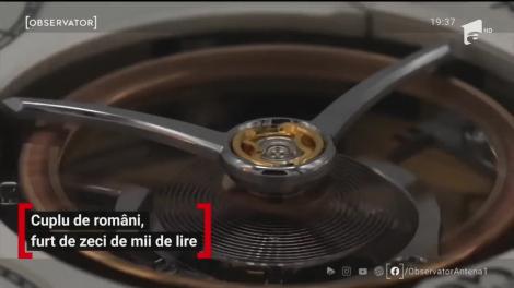 Cuplu de români, furt de zeci de mii de lire