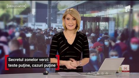 România are şapte judeţe verzi, unde rata de infectare este mică. Explicaţia pentru lipsa bolnavilor este lipsa testelor