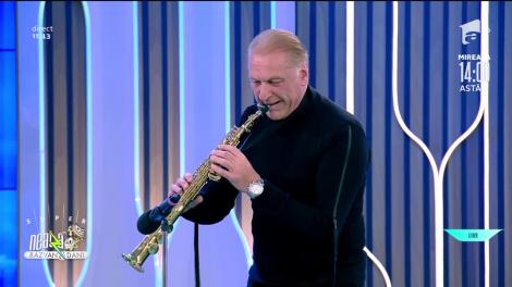 Flavius și Arielle Teodosiu, super duet la saxofon, în direct, la Neatza