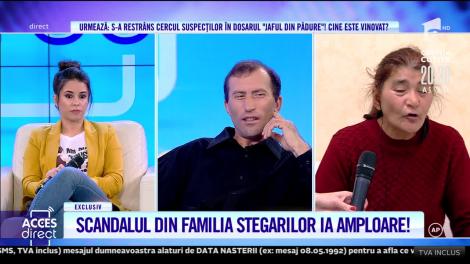 Mama lui Viorel, pusă la zid de Vulpița! Scandalul din familia Stegaru se înteţeşte