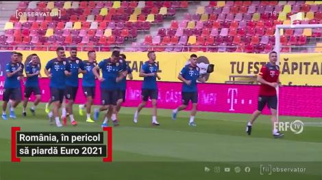România, în pericol să piardă organizarea meciurilor la Euro 2021