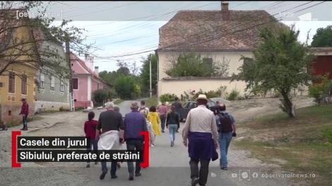 Casele din jurul Sibiului, preferate de străini
