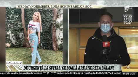Andreea Bălan, de urgență la spital! Medicii i-au descoperit un hematom abdominal!