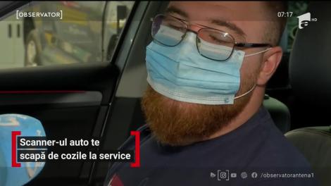 Scanner-ul auto te scapă de cozile la service