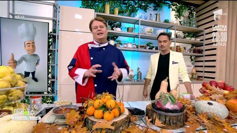 Mușchi de vită în coșuleț de bostan, rețeta lui Vlăduț de la Neatza cu Răzvan şi Dani