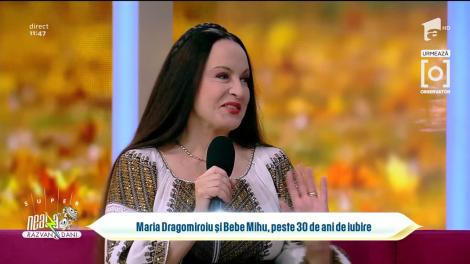 Maria Dragomiroiu și Bebe Mihu, peste 30 de ani de iubire: Ne ascundem bilețele pe sub pernă!