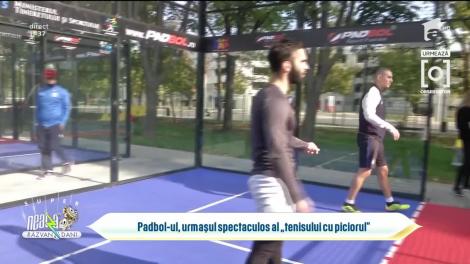 Padbol-ul, urmașul spectaculos al "tenisului cu piciorul", te face să devii "brazilian"