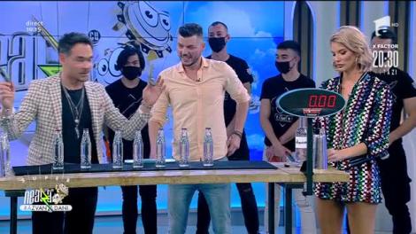 Luca Valentin și elevii săi, show de flair bartending de excepție
