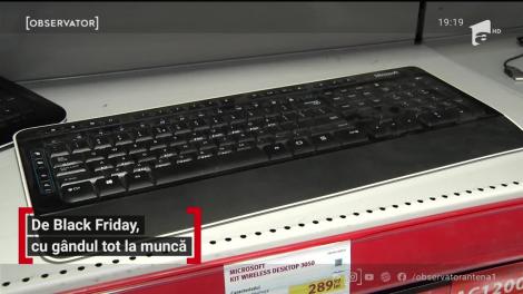 De Black Friday, cu gândul tot la muncă