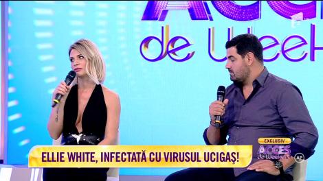 Mărturii din infernul groazei! Ellie White a fost testată pozitiv cu noul coronavirus, împreună cu toată familia