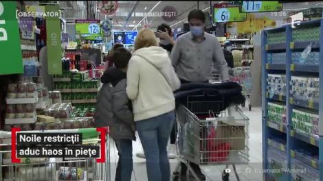 Noile restricții aduc haos în piețe
