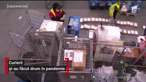 Curierii și-au făcut drum în pandemie
