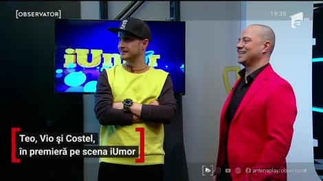 Teo, Vio și Costel, în premieră pe scena iUmor